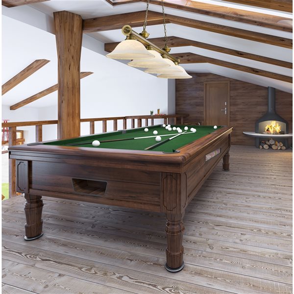 Z-Lite Cordon Rubbed Brass 4-Light Marbleized Pool Table Lighting