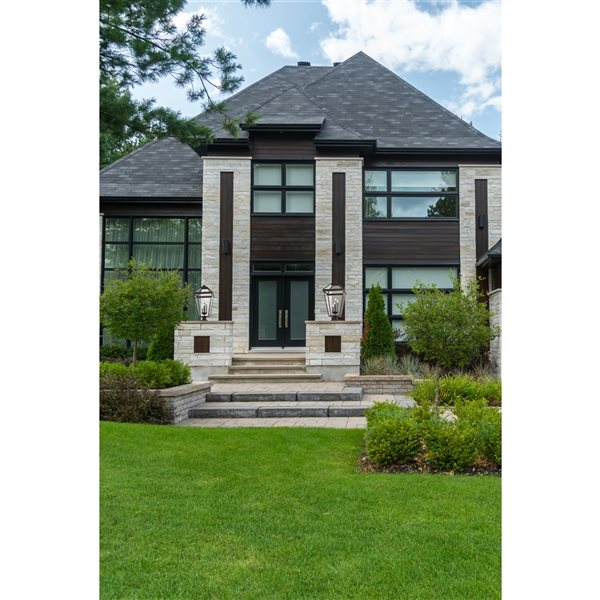 Z-lite Talbot 4-Light 36.75-in Oil Rubbed Bronze Traditional Light Post Lantern