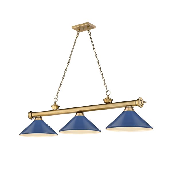 Z-Lite 2306-3MB-MNB Codon Billiad Pendant, 3-Light 180