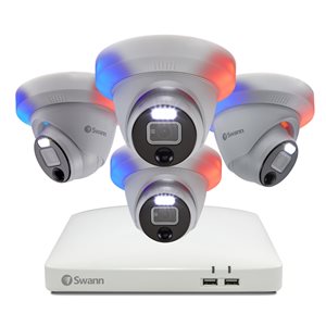 Swann Enforcer 4K 8-Channel DVR Security System with 4 Cameras
