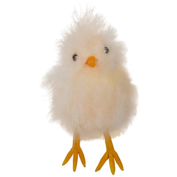 Northlight 5-in Yellow Furry Easter Chick Figure