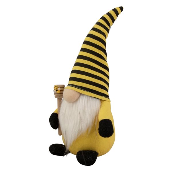Northlight Yellow and Black Bumblebee Springtime Gnome