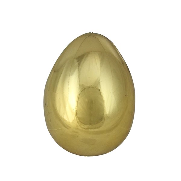 Northlight 3.5-in Metallic Medium Size Easter Egg Decorations - Set of 6