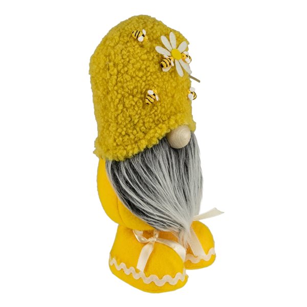 Northlight Yellow Sherpa Bumblebee and Daisy Springtime Gnome