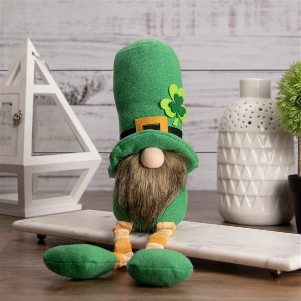 Northlight St. Patrick's Day Leprechaun Gnome with Dangly Legs