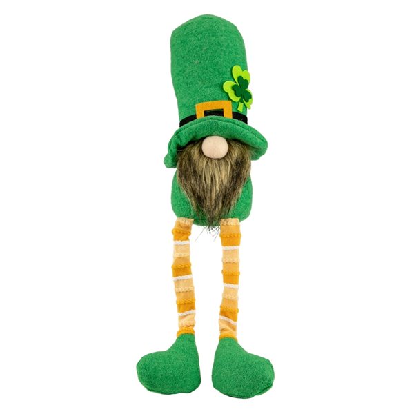 Northlight St. Patrick's Day Leprechaun Gnome with Dangly Legs