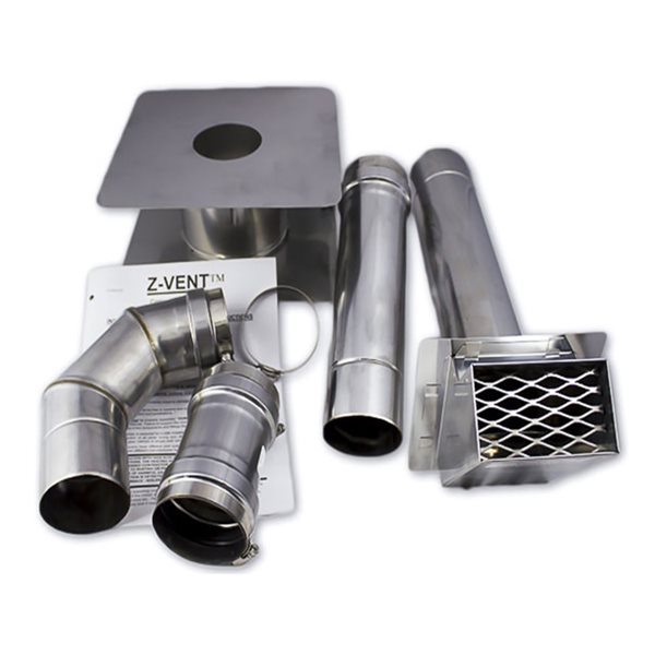 Eccotemp Tankless 3-in Stainless Steel Horizontal Water Heater Vent Kit