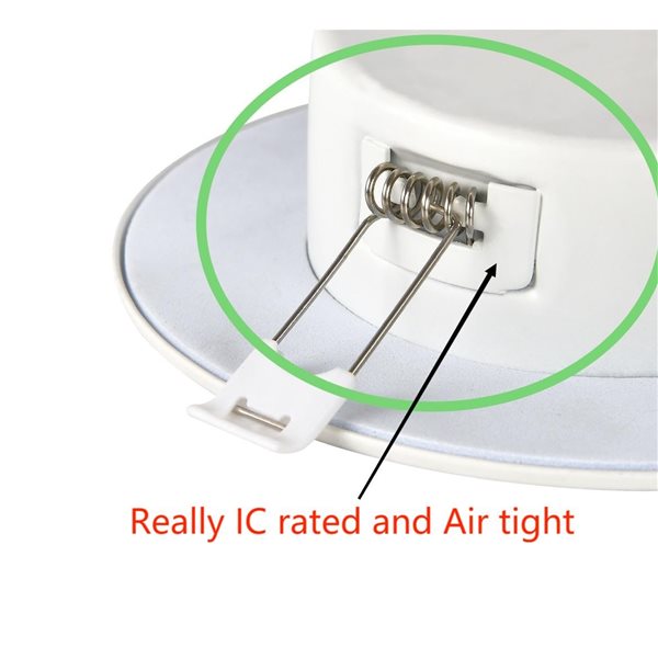 TorontoLed 4-in Smart RGB Recessed Ceiling Gimbal Light (1 Pack)