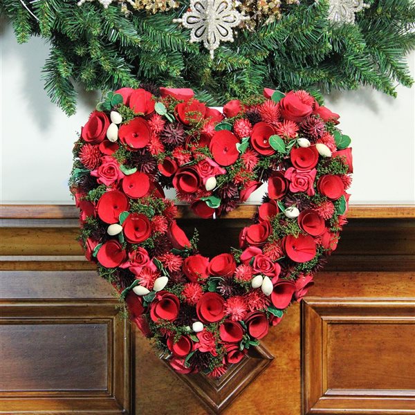 Myrtle Heart Wreath