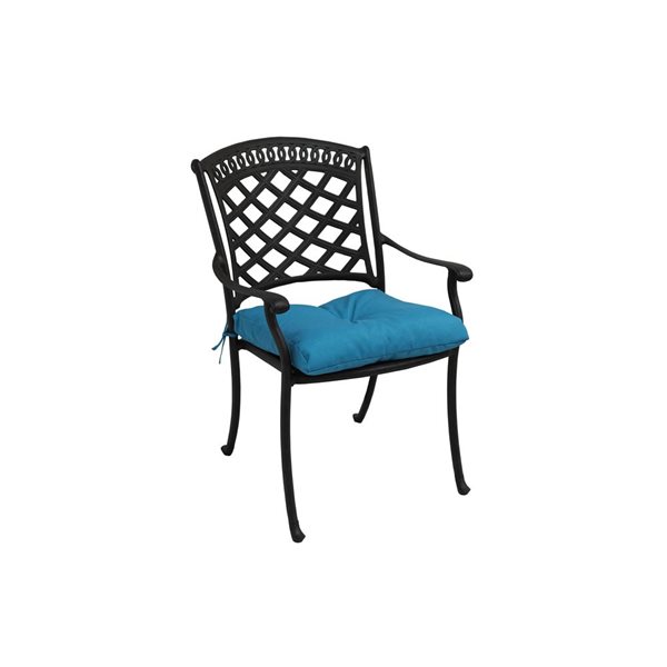 Coussin pour chaise de patio turquoise de Bozanto