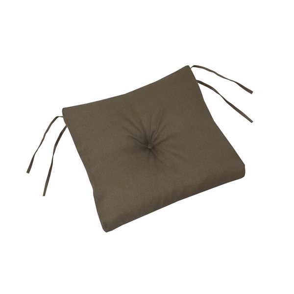 Coussin pour chaise de patio gris foncé de Bozanto