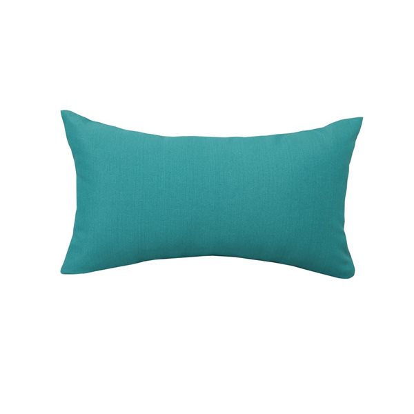 Bozanto Turquoise Rectangular Outdoor Decorative Pillow