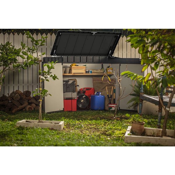 Keter KET-237831 Elite Store Outdoor Storage Shed Patio Furniture