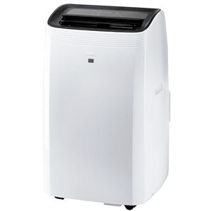 Black + Decker 7,500 BTU (14,000 BTU ASHRAE) Portable Air Conditioner with  Heat - White