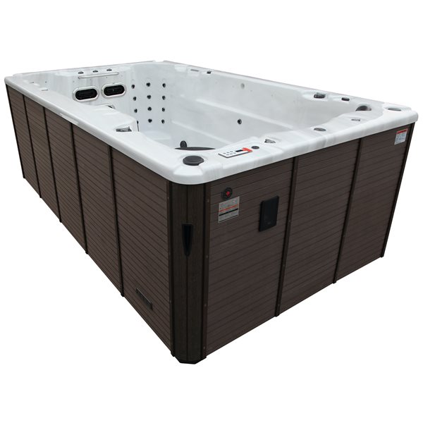 Canadian Spa Company St. Lawrence 13ft 12-Person 39-Jet Swim Spa