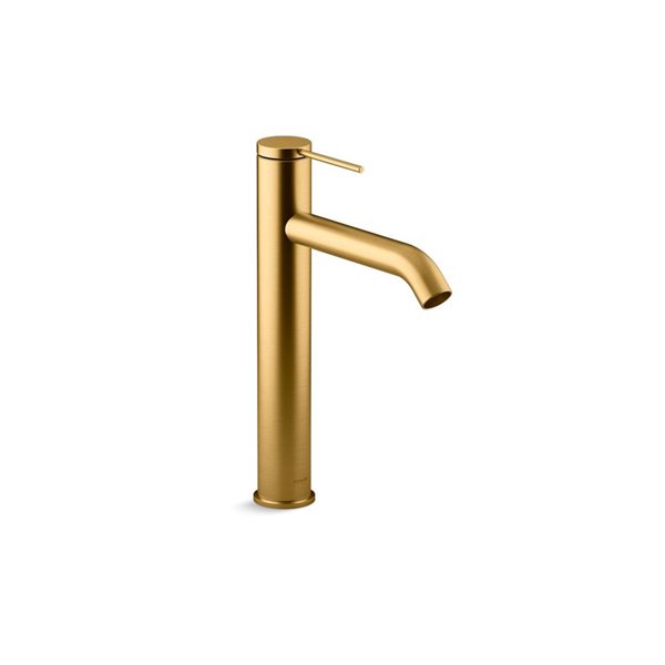 KOHLER Components Vibrant Brushed Moderne Brass 1-Handle Watersense ...