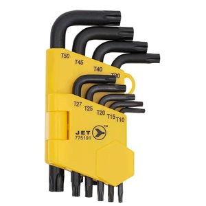 Jet Equipment & Tool 9-Piece Tamperproof TORX® Key Set