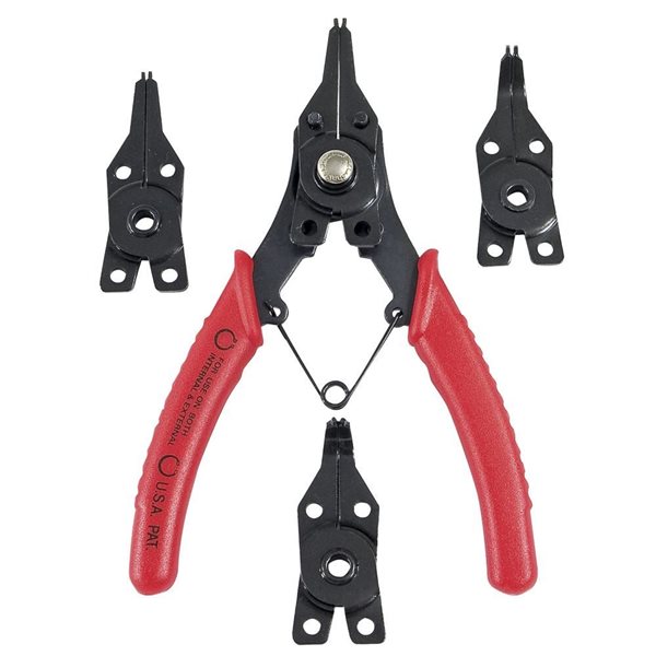 Cal-Hawk Long Needle Nose Locking Vice Grip Style Pliers with Quick Release  Set of 2 