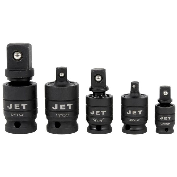 JET Locking Impact Universal Joint Adaptor Set - 5-Pack
