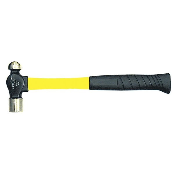 JET 8-oz Ball Pein Hammer with Fibreglass Handle