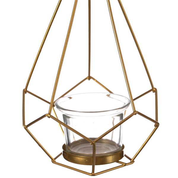 Fabulaxe Metal Lantern Candle Holder