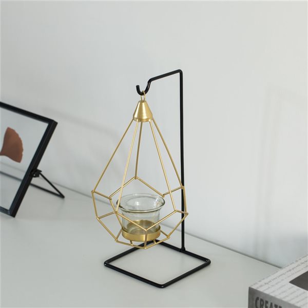 Fabulaxe Metal Lantern Candle Holder
