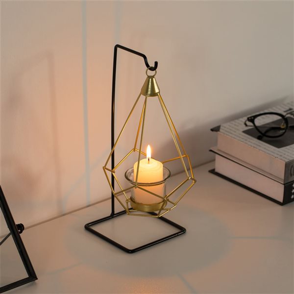 Fabulaxe Metal Lantern Candle Holder