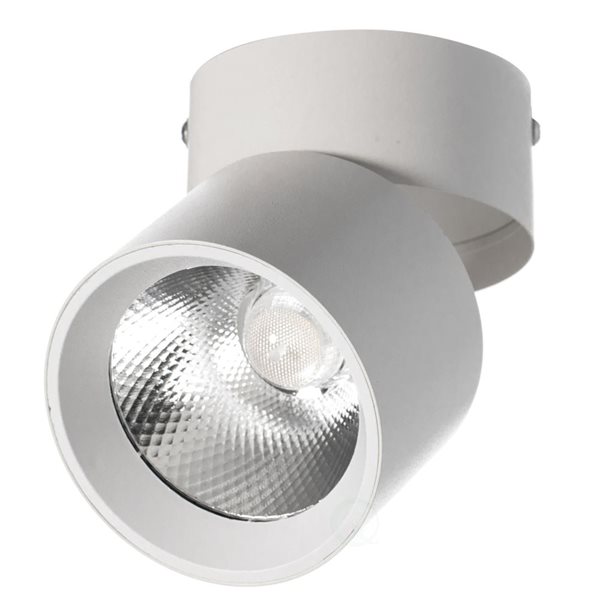 Quickway Imports 3500-Lumen 15 W Hardwired White LED Spotlight