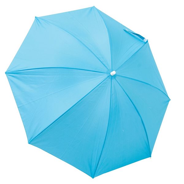 Rio Beach 4-ft Blue Clamp-On Beach Umbrella