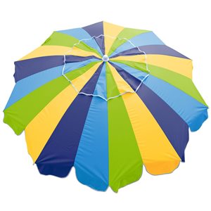 Rio Beach 7-ft Multicolour Beach Umbrella