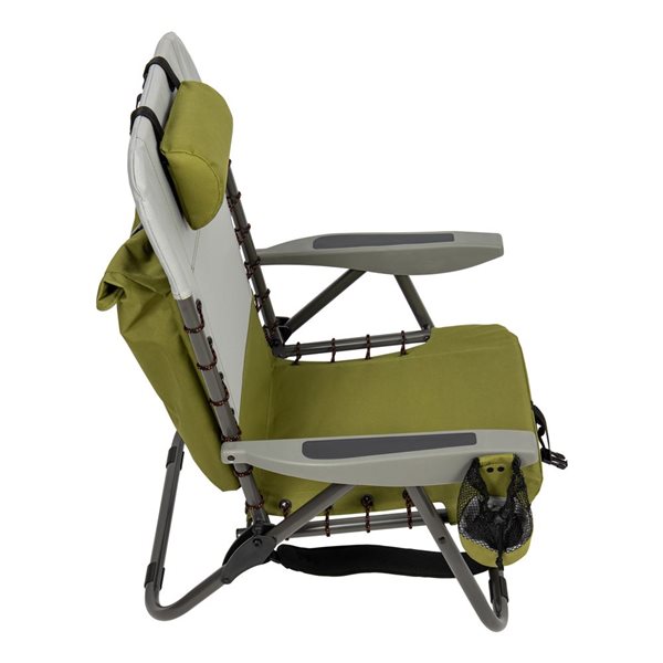 Camp & Go Green Folding Camping Chair with Backpack