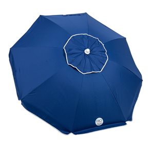 Rio Beach Blue 6.5-ft Beach Umbrella