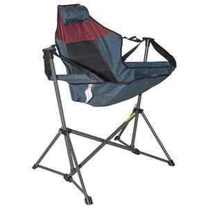 Camp & Go Blue Folding Swinging Camping Chair