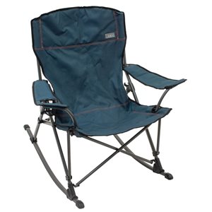 Chaise de camping pliante Rio bleue