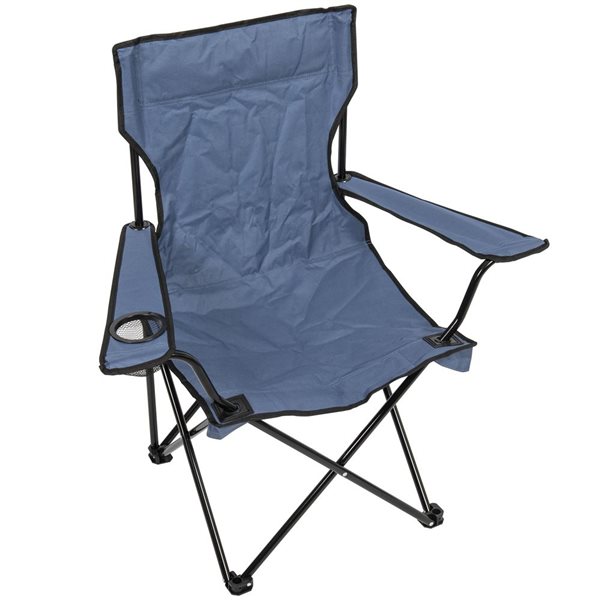 Camp & Go Blue Folding Camping Chair QC100-456-1 | RONA