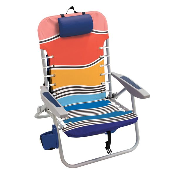 Rio Beach Multicolour Folding Backpack Chair SC529-2202-1 | RONA