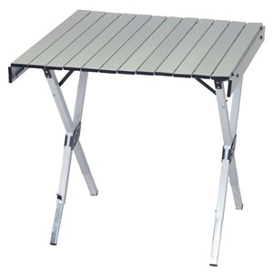 Work Smart™ Square Folding Table - 36-in - Grey BT36