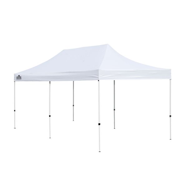 Quik Shade C200 10-ft x 20-ft Rectangular White Pop-Up Canopy 167566DS ...