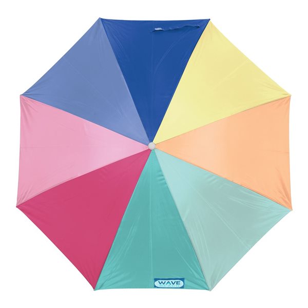 Rio Beach Multicolour 4-ft Clamp-On Beach Umbrella