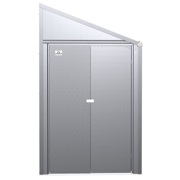 Arrow Yardsaver 4-ft x 10-ft Steel Storage Shed with Pent Roof