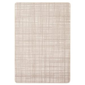 Tapis d'intérieur/extérieur Vista rectangulaire 3 pi x 5 pi au motifs abstraits crème par Ecarpet