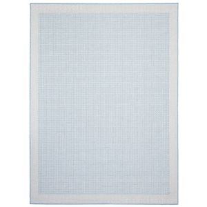 Tapis d'intérieur/extérieur Veranda Classic rectangulaire 5 pi x 7 pi bleu pâle par Ecarpet