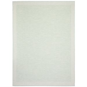 Tapis d'intérieur/extérieur Veranda Classic rectangulaire 7 pi x 10 pi menthe par Ecarpet