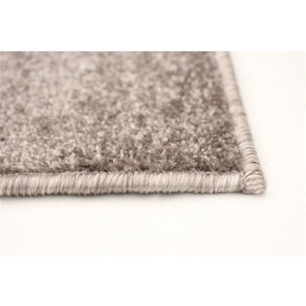 ECARPET Cosi 5.25-ft x 7.25-ft Grey Rectangular Area rug