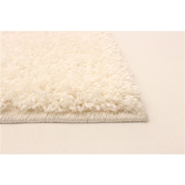 ECARPET Bellamy 8-ft x 10-ft Ivory Rectangular Area rug