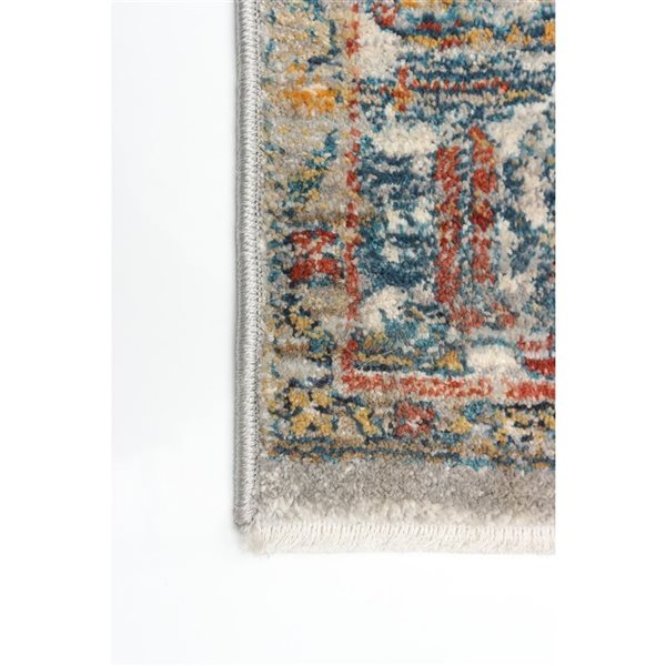 ECARPET Bolivia Yalameh 8-ft x 10-ft Multicolour Rectangular Area rug