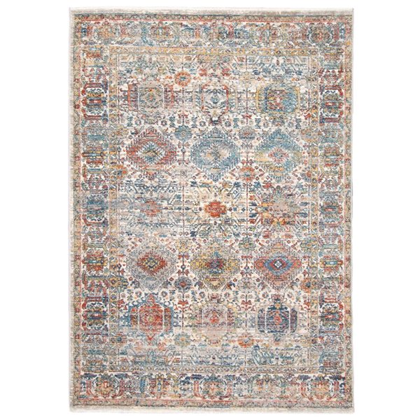 ECARPET Bolivia Yalameh 8-ft x 10-ft Multicolour Rectangular Area rug