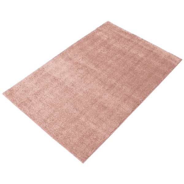 ECARPET Bellamy 8-ft x 10-ft Pink Rectangular Area rug