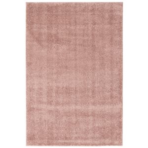 Tapis Bellamy par ECARPET rectangulaire rose de 8 pi x 10 pi