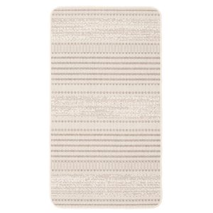 ECARPET Cabana 2-ft x 4-ft Ivory Rectangular Area rug